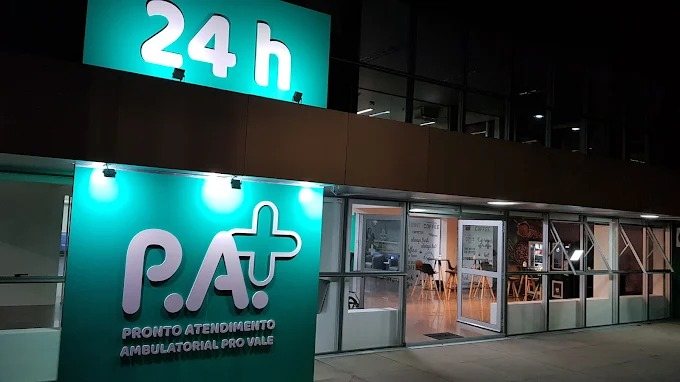 Fachada do P.A.+ Unidade Estrela, no Centro de Estrela - RS